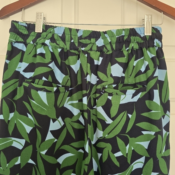 Walter Baker BlackGreen Left Printed Elasstic waist Pullover Straige Pants XL - Picture 5 of 13
